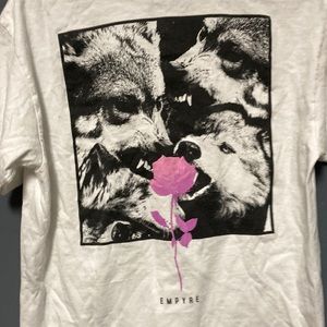 Empyre mens t shirt wolves medium graphic tee